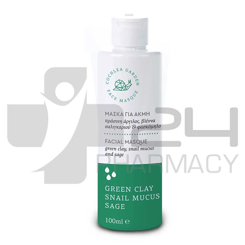 COCHLEA GARDEN ΜΑΣΚΑ ΓΙΑ ΑΚΜΗ ΜΕ ΠΡΑΣΙΝΗ ΑΡΓΙΛΟ 100ML COCHLEA GARDEN ΜΑΣΚΑ ΓΙΑ ΑΚΜΗ ΜΕ ΠΡΑΣΙΝΗ ΑΡΓΙΛΟ 100ML