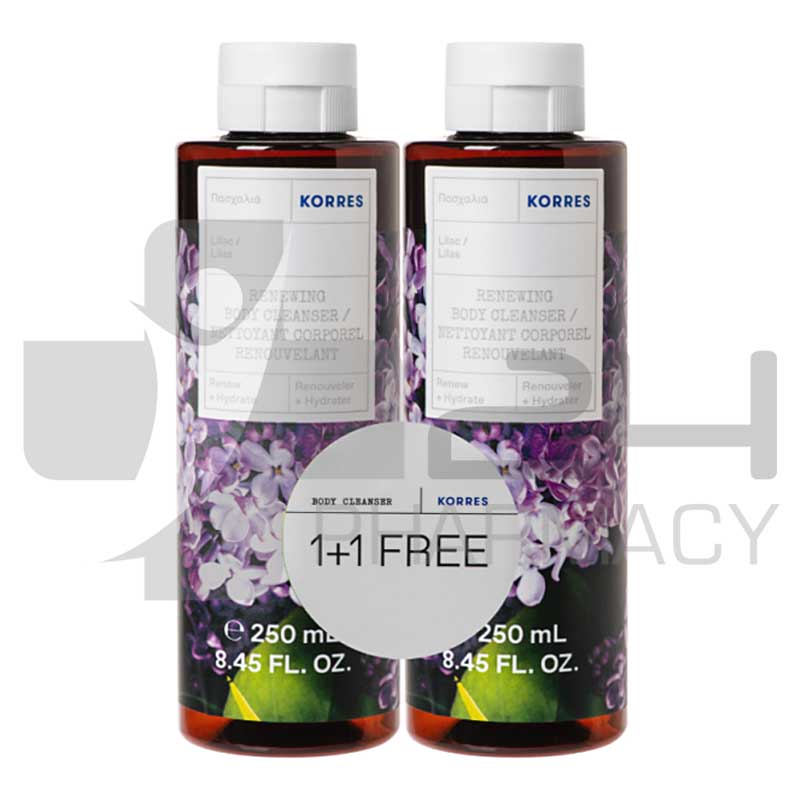 KORRES ΑΦΡΟΛΟΥΤΡΟ ΠΑΣΧΑΛΙΑ 1+1 2X250ML KORRES ΑΦΡΟΛΟΥΤΡΟ ΠΑΣΧΑΛΙΑ 1+1 2X250ML