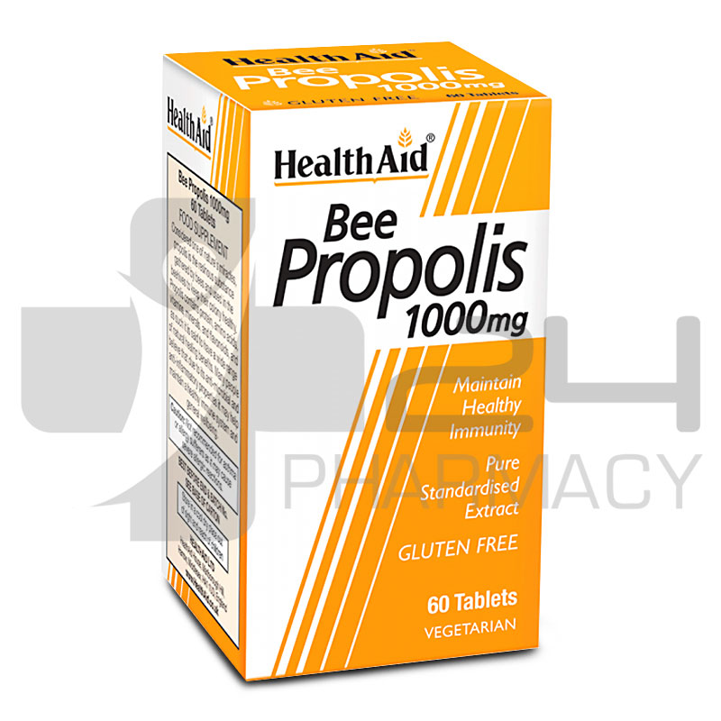 HEALTH AID BEE PROPOLIS 1000MG 60 ΤΑΜΠΛΕΤΕΣ HEALTH AID BEE PROPOLIS 1000MG 60 ΤΑΜΠΛΕΤΕΣ