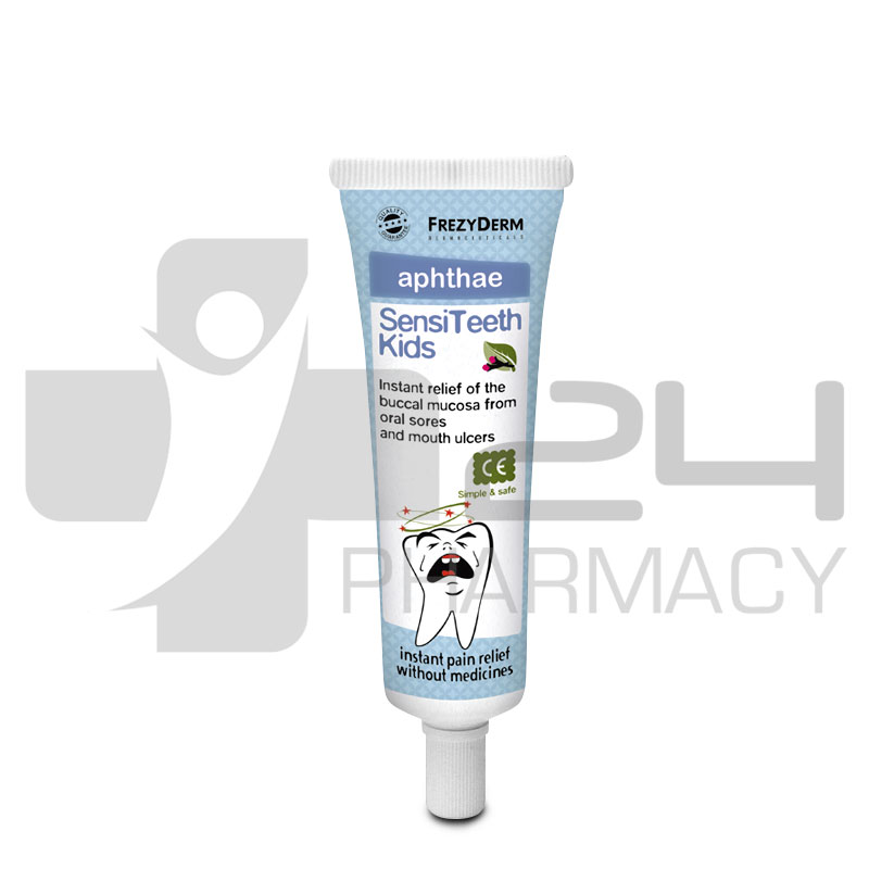 FREZYDERM SENSITEETH KIDS ΠΑΙΔΙΚΟ ΤΖΕΛ ΓΙΑ ΑΦΘΕΣ & ΣΤΟΜΑΤΙΚΑ ΕΛΚΗ 25ML FREZYDERM SENSITEETH KIDS ΠΑΙΔΙΚΟ ΤΖΕΛ ΓΙΑ ΑΦΘΕΣ & ΣΤΟΜΑΤΙΚΑ ΕΛΚΗ 25ML