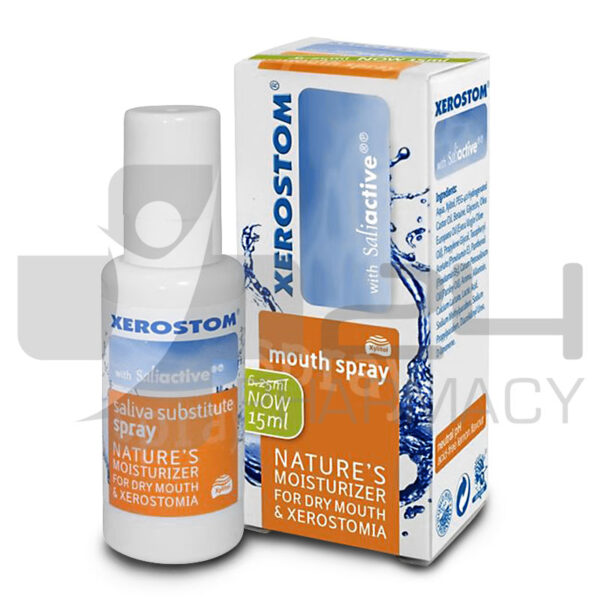 XEROSTOM ΣΤΟΜΑΤΙΚΟ ΣΠΡΕΙ ΚΑΤΑ ΤΗΣ ΞΗΡΟΣΤΟΜΙΑΣ 15ML