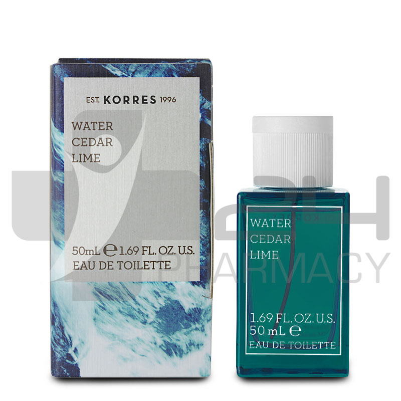 KORRES WATER CEDAR LIME ΑΝΔΡΙΚΟ ΑΡΩΜΑ 50ML KORRES WATER CEDAR LIME ΑΝΔΡΙΚΟ ΑΡΩΜΑ 50ML