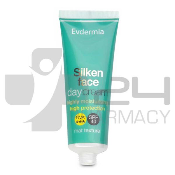 EVDERMIA SILKEN ΑΝΤΙΗΛΙΑΚΟ ΠΡΟΣΩΠΟΥ SPF40 50ML