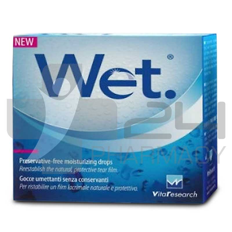 WET ΟΦΘΑΛΜΙΚΟ ΔΙΑΛΥΜΑ 20 X 0 WET ΟΦΘΑΛΜΙΚΟ ΔΙΑΛΥΜΑ 20 X 0
