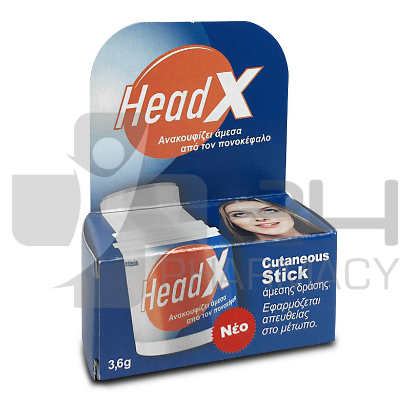 HEAD X STICK ΑΜΕΣΗΣ ΔΡΑΣΗΣ ΓΙΑ ΠΟΝΟΚΕΦΑΛΟ 3 HEAD X STICK ΑΜΕΣΗΣ ΔΡΑΣΗΣ ΓΙΑ ΠΟΝΟΚΕΦΑΛΟ 3