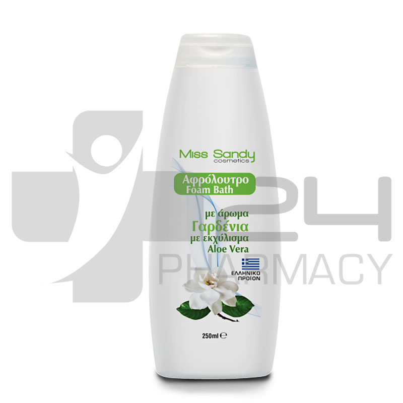 MISS SANDY ΑΦΡΟΛΟΥΤΡΟ FOAM BATH ΓΑΡΔΕΝΙΑ 250ML MISS SANDY ΑΦΡΟΛΟΥΤΡΟ FOAM BATH ΓΑΡΔΕΝΙΑ 250ML