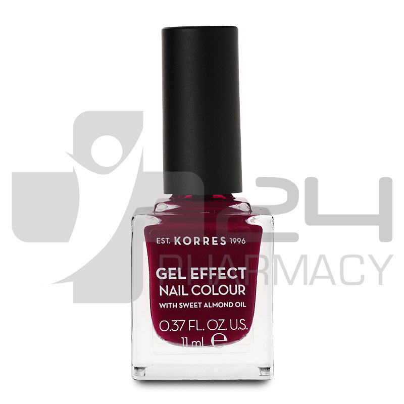 KORRES GEL EFFECT ΒΕΡΝΙΚΙ ΝΥΧΙΩΝ 59-WINE RED 11ML KORRES GEL EFFECT ΒΕΡΝΙΚΙ ΝΥΧΙΩΝ 59-WINE RED 11ML