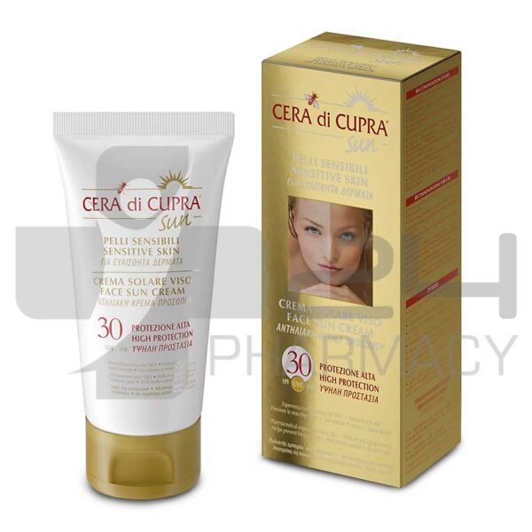 CERA DI CUPRA ΑΝΤΙΗΛΙΑΚΗ ΚΡΕΜΑ ΠΡΟΣΩΠΟΥ SPF30 75 ML