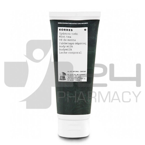 KORRES ΓΑΛΑΚΤΩΜΑ ΣΩΜΑΤΟΣ ΠΡΑΣΙΝΟ ΤΣΑΙ 200ML