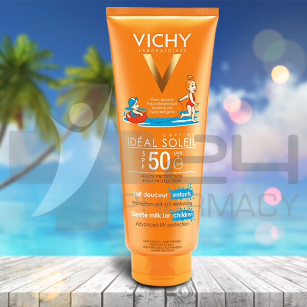 VICHY IDEAL SOLEIL ΠΑΙΔΙΚΟ ΑΝΤΙΗΛΙΑΚΟ ΓΑΛΑΚΤΩΜΑ ΓΙΑ ΠΡΟΣΩΠΟ & ΣΩΜΑ SPF50 300ML