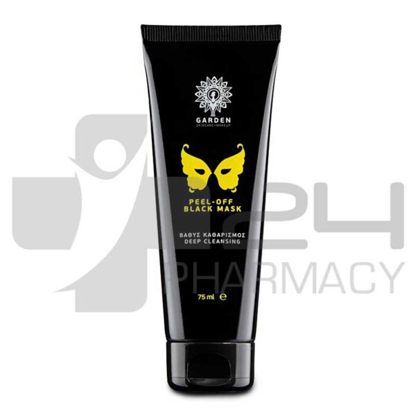 GARDEN OF PANTHENOLS PEEL-OFF BLACK MASK 75ML