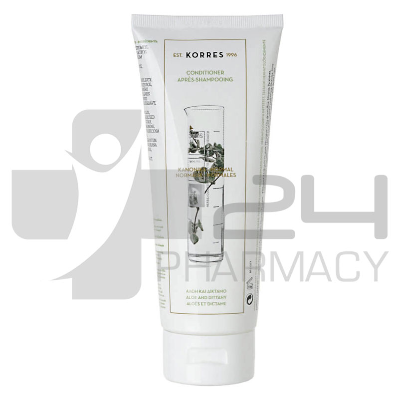 KORRES CONDITIONER ΜΕ ΑΛΟΗ & ΔΙΚΤΑΜΟ ΓΙΑ ΚΑΝΟΝΙΚΑ ΜΑΛΛΙΑ 200ML KORRES CONDITIONER ΜΕ ΑΛΟΗ & ΔΙΚΤΑΜΟ ΓΙΑ ΚΑΝΟΝΙΚΑ ΜΑΛΛΙΑ 200ML