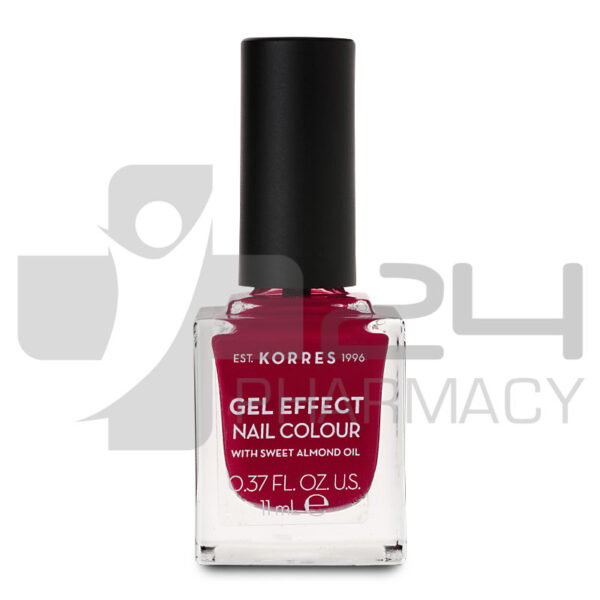 KORRES GEL EFFECT ΒΕΡΝΙΚΙ ΝΥΧΙΩΝ 53-ROYAL RED 11ML