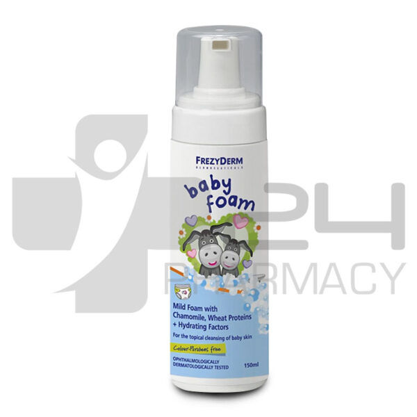 FREZYDERM BABY FOAM ΑΠΑΛΟ ΑΦΡΟΣ 150ML