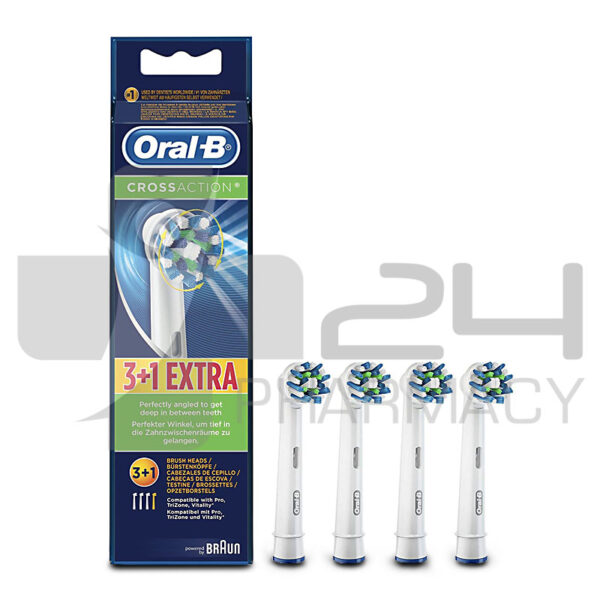 ORAL-B CROSS ACTION ΑΝΤΑΛΛΑΚΤΙΚΑ ΒΟΥΡΤΣΑΚΙΑ 4ΤΜΧ