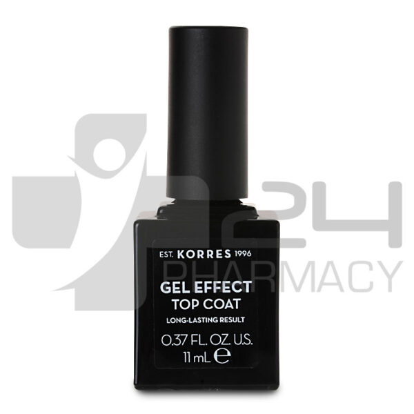 KORRES GEL EFFECT ΒΕΡΝΙΚΙ ΝΥΧΙΩΝ TOP COAT 11ML
