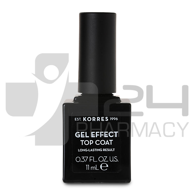 KORRES GEL EFFECT ΒΕΡΝΙΚΙ ΝΥΧΙΩΝ TOP COAT 11ML KORRES GEL EFFECT ΒΕΡΝΙΚΙ ΝΥΧΙΩΝ TOP COAT 11ML