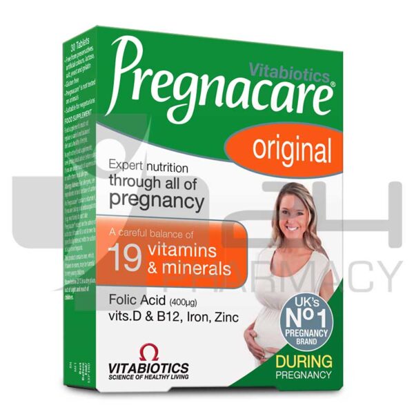 VITABIOTICS PREGNACARE ΣΥΜΠΛΗΡΩΜΑ ΓΙΑ ΤΗΝ ΕΓΚΥΜΟΣΥΝΗ 30 ΤΑΜΠΛΕΤΕΣ