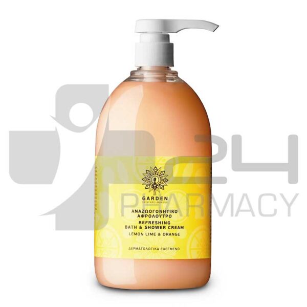 GARDEN OF PANTHENOLS ΑΦΡΟΛΟΥΤΡΟ LEMON LIME & ORANGE 1LT