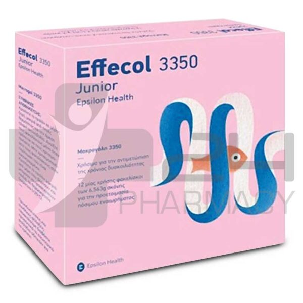 EFFECOL 3350 JUNIOR ΓΙΑ ΕΚΚΕΝΩΣΗ ΕΝΤΕΡΟΥ 12 ΦΑΚΕΛΙΣΚΟΙ