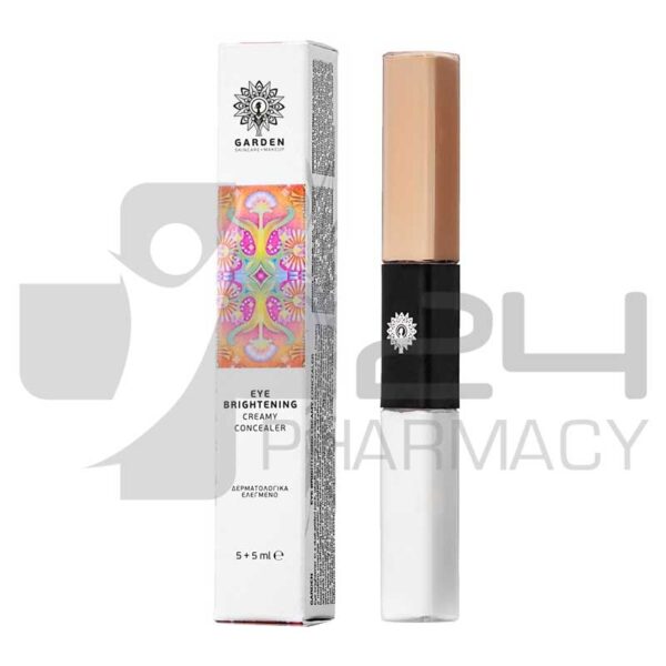 GARDEN OF PANTHENOLS EYE BRIGHTENING CONCEALER Νο 30 NUDE 5+5ML