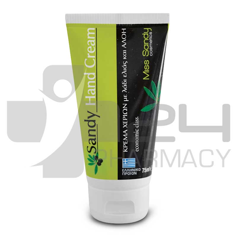 MISS SANDY ΚΡΕΜΑ ΧΕΡΙΩΝ ΜΕ ΛΑΔΙ ΕΛΙΑΣ 75 ML MISS SANDY ΚΡΕΜΑ ΧΕΡΙΩΝ ΜΕ ΛΑΔΙ ΕΛΙΑΣ 75 ML