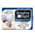 BREATHE RIGHT ORIGINAL ΡΙΝΙΚΕΣ ΤΑΙΝΙΕΣ 30 ΜΕΓΑΛΕΣ ΤΑΙΝΙΕΣ