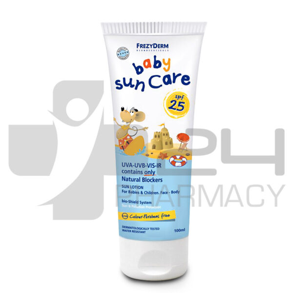 FREZYDERM ΒΡΕΦΙΚΟ/ΠΑΙΔΙΚΟ ΑΝΤΙΗΛΙΑΚΟ ΓΑΛΑΚΤΩΜΑ ΠΡΟΣΩΠΟΥ & ΣΩΜΑΤΟΣ SPF25 100ML