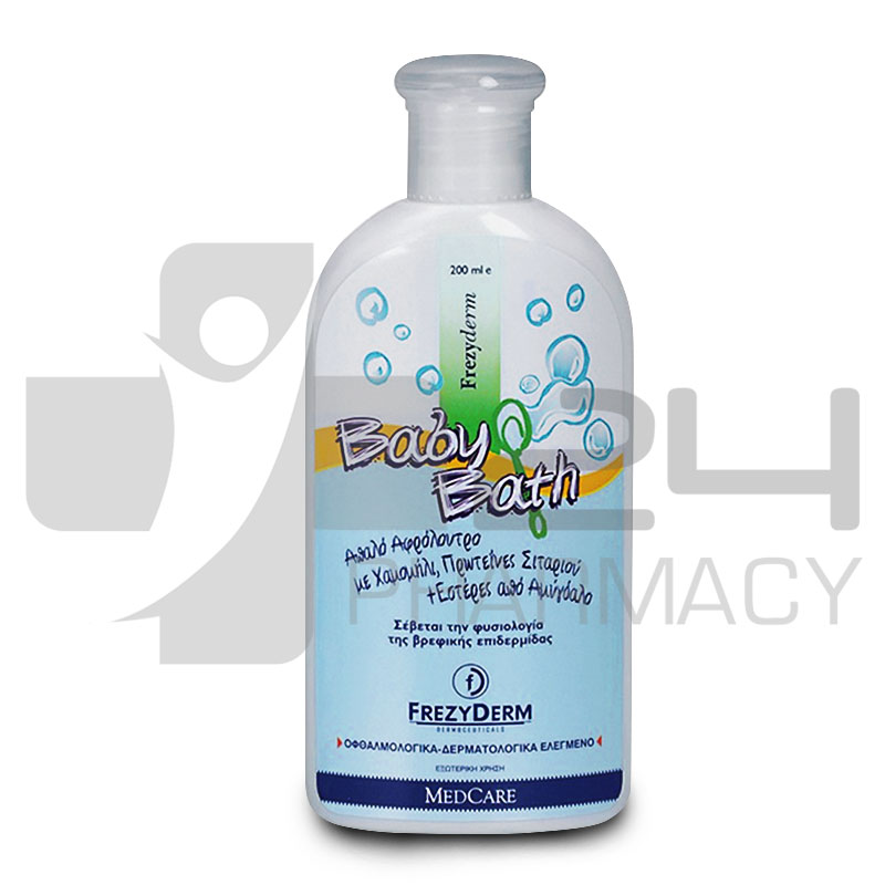 FREZYDERM BABY BATH ΑΠΑΛΟ ΑΦΡΟΛΟΥΤΡΟ 200ML FREZYDERM BABY BATH ΑΠΑΛΟ ΑΦΡΟΛΟΥΤΡΟ 200ML