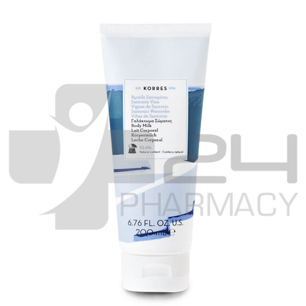 KORRES ΓΑΛΑΚΤΩΜΑ ΣΩΜΑΤΟΣ ΑΜΠΕΛΙ ΣΑΝΤΟΡΙΝΗΣ 200ML