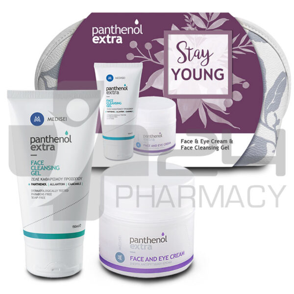 PANTHENOL EXTRA ΣΕΤ ΑΝΤΙΡΥΤΙΔΙΚΗ ΚΡΕΜΑ 50ML & ΚΑΘΑΡΙΣΤΙΚΟ GEL ΠΡΟΣΩΠΟΥ 150ML