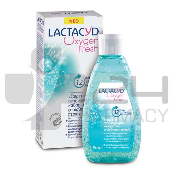LACTACYD OXYGEN FRESH ΚΑΘΑΡΙΣΤΙΚΟ ΕΥΑΙΣΘΗΤΗΣ ΠΕΡΙΟΧΗΣ 200ML
