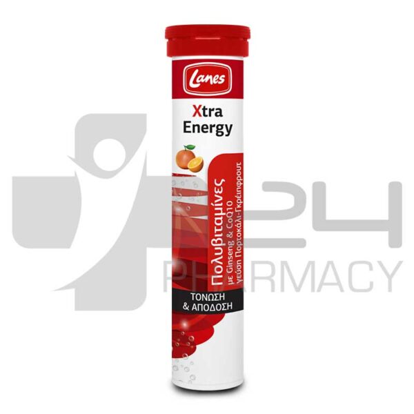 LANES ΠΟΛΥΒΙΤΑΜΙΝΕΣ XTRA ENERGY 20 ΑΝΑΒΡ. ΤΑΜΠΛΕΤΕΣ
