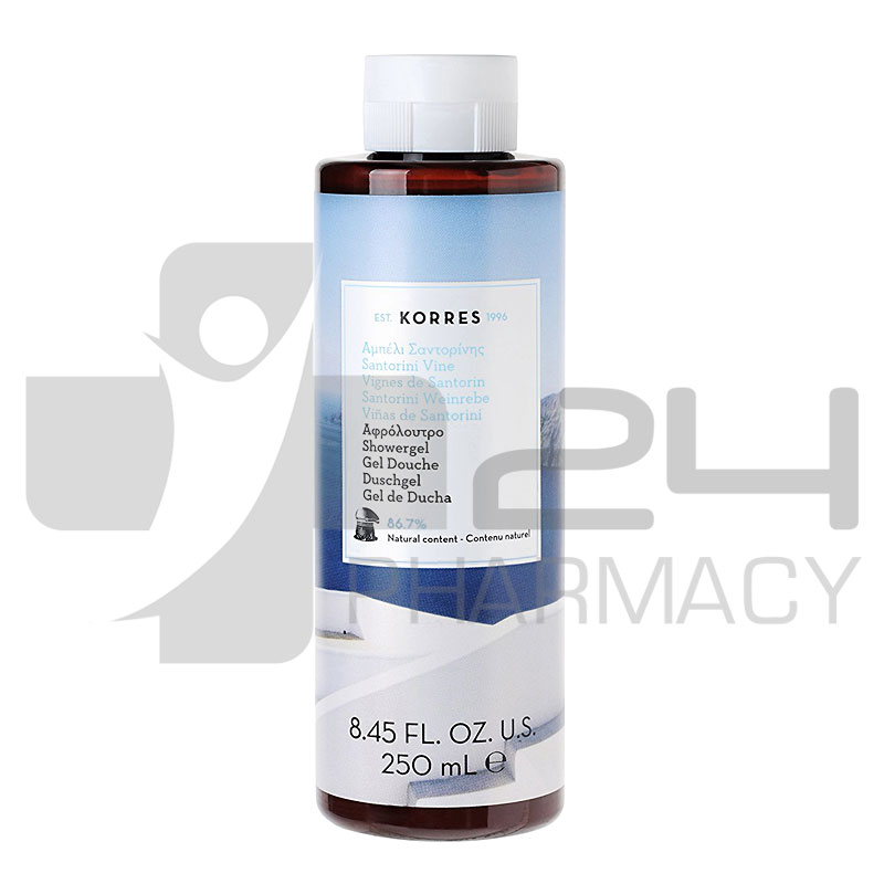 KORRES ΑΦΡΟΛΟΥΤΡΟ ΑΜΠΕΛΙ ΣΑΝΤΟΡΙΝΗΣ 250ML KORRES ΑΦΡΟΛΟΥΤΡΟ ΑΜΠΕΛΙ ΣΑΝΤΟΡΙΝΗΣ 250ML