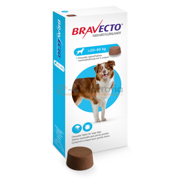 BRAVECTO ΣΚΥΛΟΥΣ >20-40KG ΓΙΑ ΚΡΟΤΩΝΕΣ