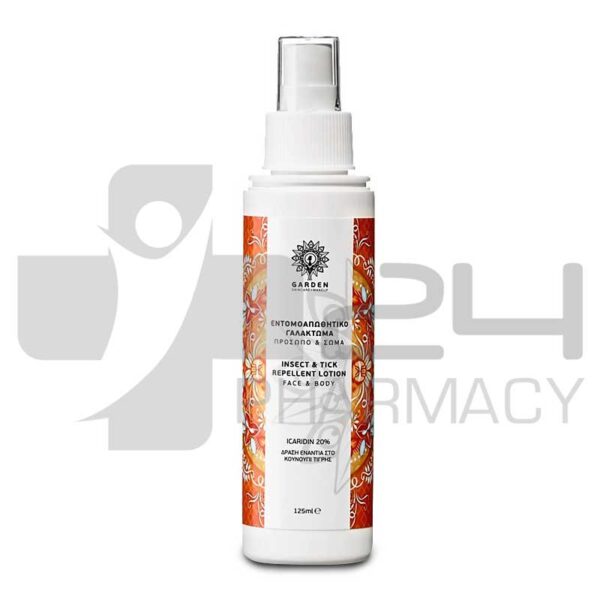 GARDEN OF PANTHENOLS ΕΝΤΟΜΟΑΠΩΘΗΤΙΚΟ ΓΑΛΑΚΤΩΜΑ 125ML