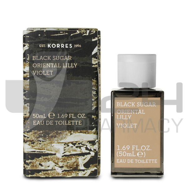 KORRES BLACK SUGAR/ ORIENTAL LILLY/ VIOLET ΓΥΝΑΙΚΕΙΟ ΑΡΩΜΑ 50ML