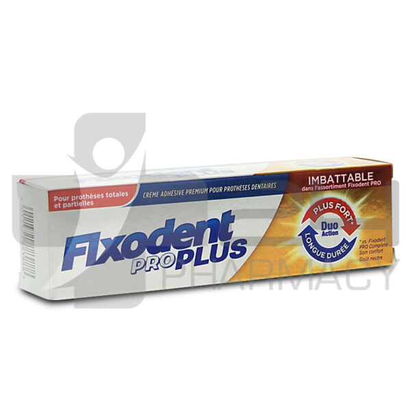 FIXODENT PRO PLUS ΣΤΕΡΕΩΤΙΚΗ ΚΡΕΜΑ ΓΙΑ ΤΕΧΝΗΤΕΣ ΟΔΟΝΤΟΣΤΟΙΧΙΕΣ 40GR