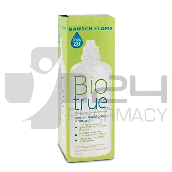 BIOTRUE ΥΓΡΟ ΦΑΚΩΝ ΕΠΑΦΗΣ 360ML