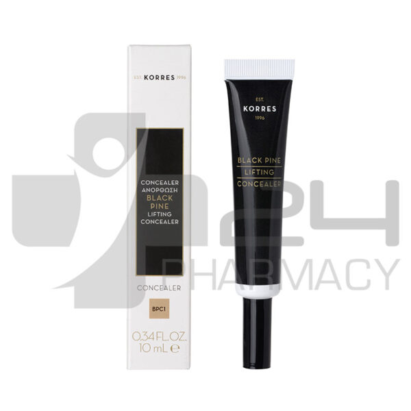 KORRES CONCEALER ΜΑΥΡΗ ΠΕΥΚΗ ΓΙΑ ΑΝΟΡΘΩΣΗ BPC1 10ML