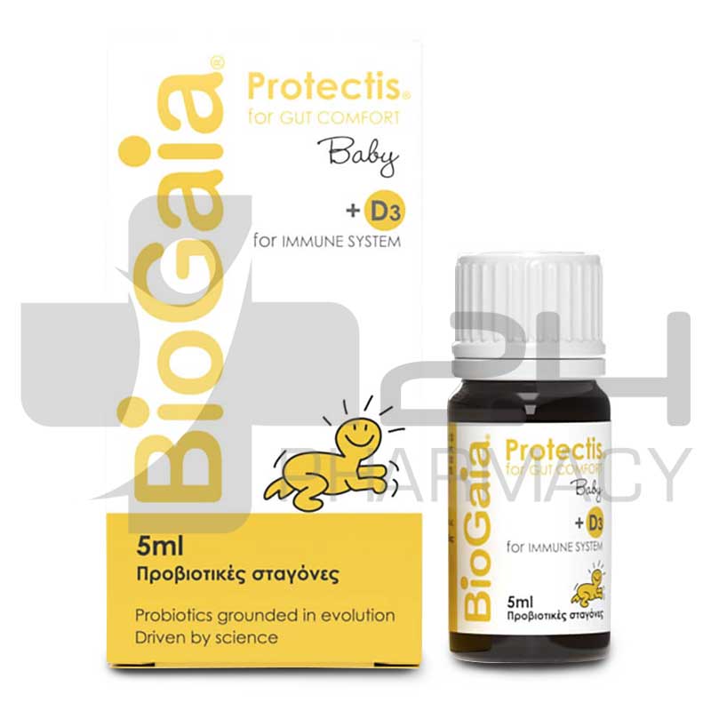 BIOGAIA PROTECTIS BABY & D3 ΠΡΟΒΙΟΤΙΚΕΣ ΣΤΑΓΟΝΕΣ 5ML BIOGAIA PROTECTIS BABY & D3 ΠΡΟΒΙΟΤΙΚΕΣ ΣΤΑΓΟΝΕΣ 5ML