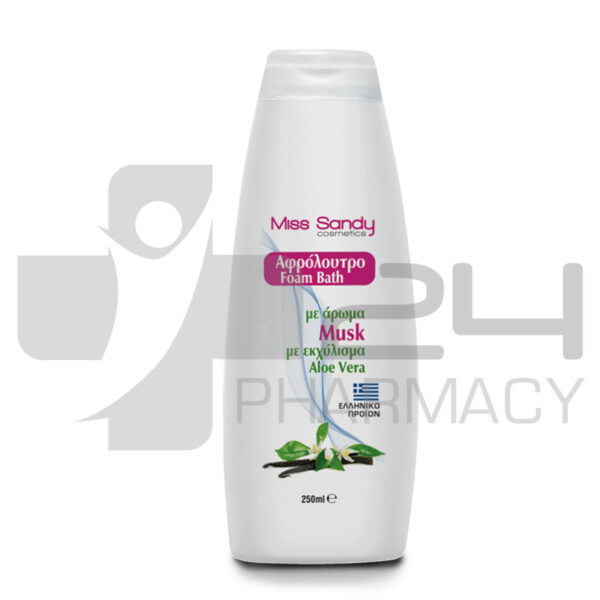 MISS SANDY ΑΦΡΟΛΟΥΤΡΟ FOAM BATH MUSK 250ML