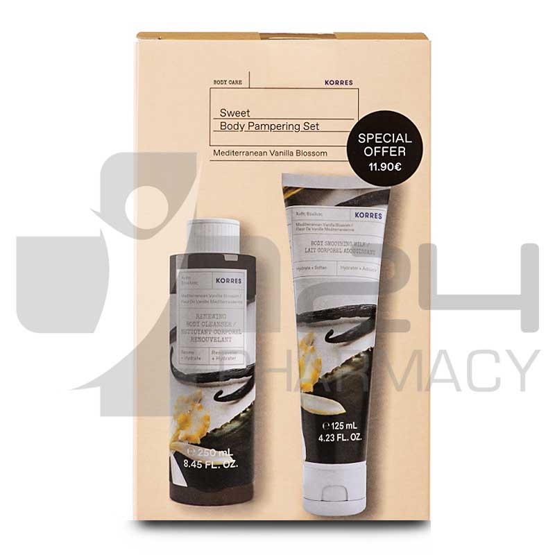 KORRES ΣΕΤ ΑΝΘΗ ΒΑΝΙΛΙΑΣ ΓΑΛΑΚΤΩΜΑ 125ML & ΑΦΡΟΛΟΥΤΡΟ 250ML KORRES ΣΕΤ ΑΝΘΗ ΒΑΝΙΛΙΑΣ ΓΑΛΑΚΤΩΜΑ 125ML & ΑΦΡΟΛΟΥΤΡΟ 250ML