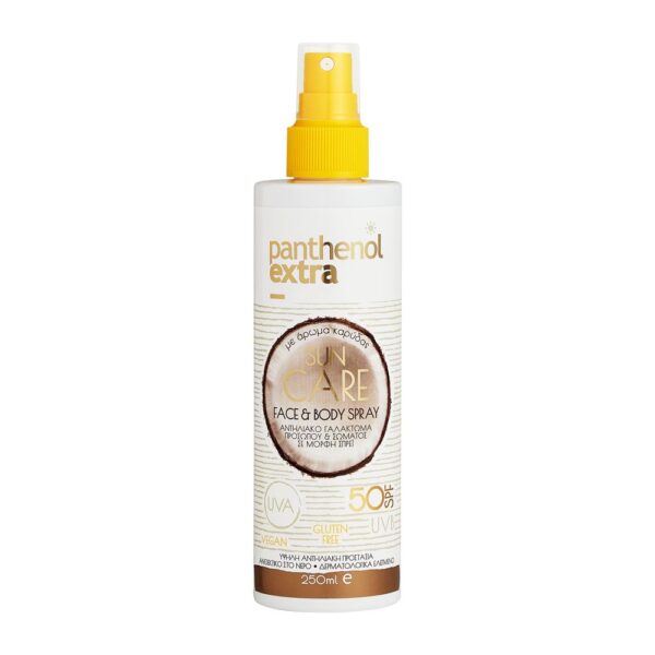 PANTHENOL EXTRA SUN CARE  FACE AND BODY SPRAY SPF50