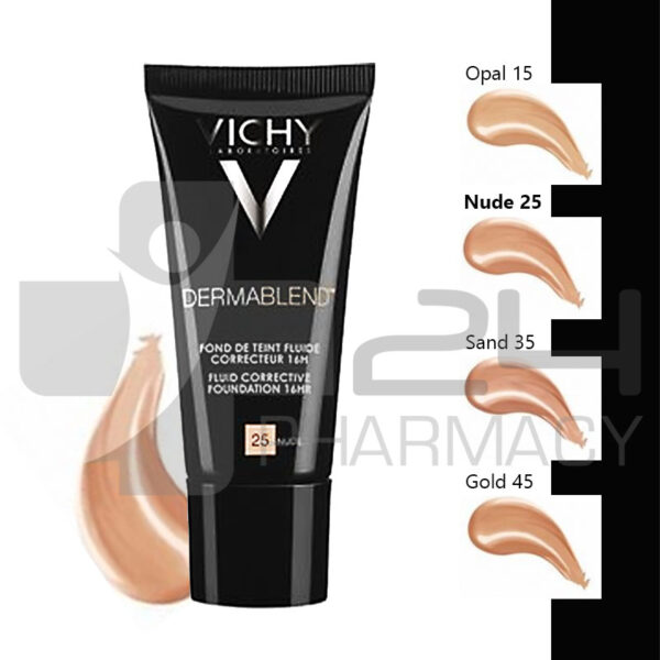 VICHY DERMABLEND MAKE-UP No. 25 NUDE