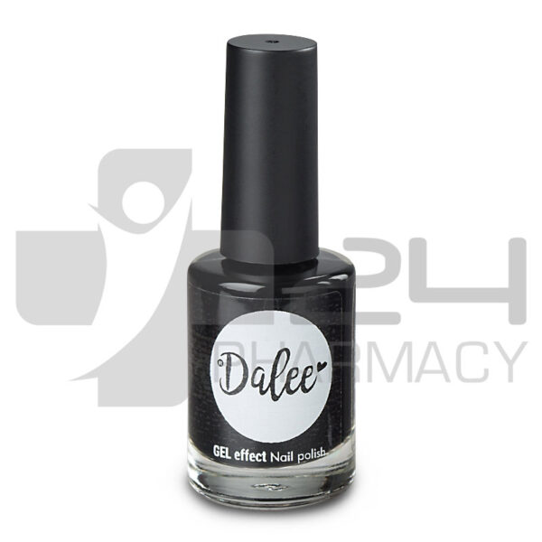 DALEE GEL EFFECT ΒΕΡΝΙΚΙ ΝΥΧΙΩΝ MIDNIGHT BLACK N.201 12ML