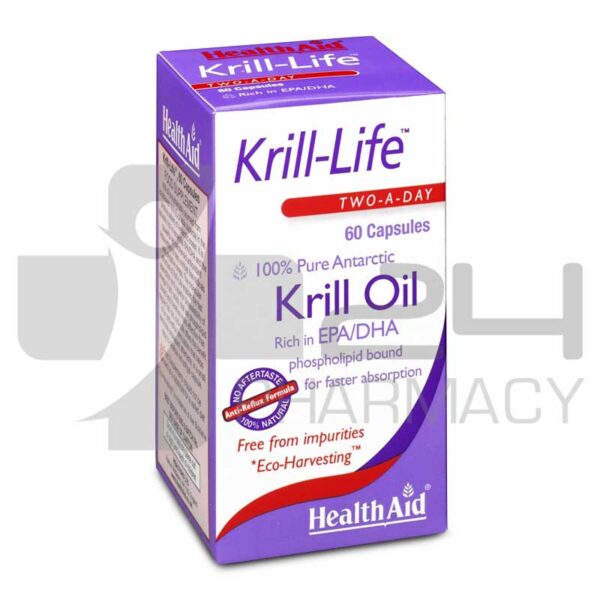 HEALTH AID KRILL-LIFE 60 ΚΑΨΟΥΛΕΣ
