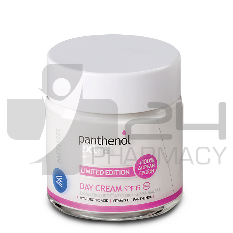 PANTHENOL EXTRA ΕΝΥΔΑΤΙΚΗ ΚΡΕΜΑ ΗΜΕΡΑΣ SPF15 100ML PANTHENOL EXTRA ΕΝΥΔΑΤΙΚΗ ΚΡΕΜΑ ΗΜΕΡΑΣ SPF15 100ML
