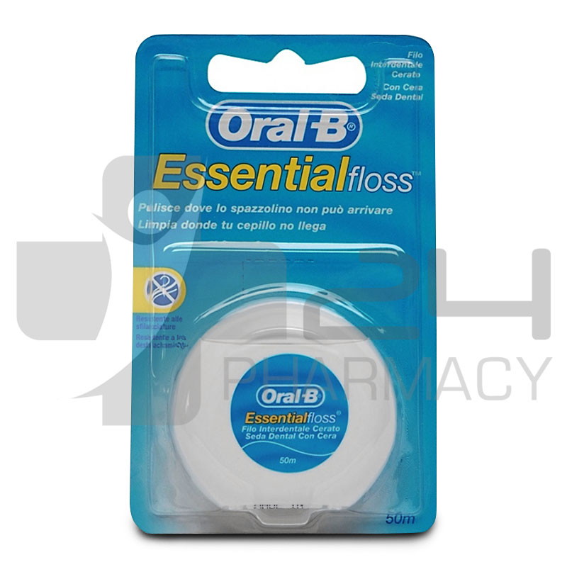 ORAL-B ESSENTIAL FLOSS ΟΔΟΝΤΙΚΟ ΝΗΜΑ ΑΚΗΡΩΤΟ 50Μ ORAL-B ESSENTIAL FLOSS ΟΔΟΝΤΙΚΟ ΝΗΜΑ ΑΚΗΡΩΤΟ 50Μ