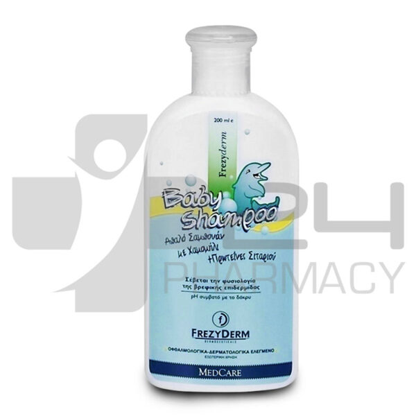 FREZYDERM BABY SHAMPOO ΑΠΑΛΟ ΣΑΜΠΟΥΑΝ ΜΕ ΧΑΜΟΜΗΛΙ 200ML